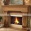 French fireplace mantel