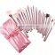 NEW 22pcs Superior Soft Cosmetic Makeup Brushes Roll Bag Pouch Professional Makeup Brushes