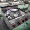 Commercial Counter Top Stainless Steel Gas Cooking Rang With 4 Burners BN600-G608