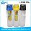 Portable rust-proof sport bottle ,bottle infuser