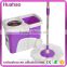 Hand Press Magic Spin Mop with Plastic Basket Bucket And Wheels