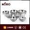 wholesale muti size food warmer bowl stainless steel