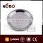 Popular Embossing Style Metal Stainless Steel Food Serving Tray/Round Plate
