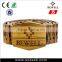 2016 promotion 100% natural wood material new trend products wooden belt zebra wood belt