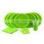 Lovely Colorful Party Pack! Includes Colorful Dinner Plates, Cutlery, Napkins and Cups