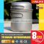 Titanium Camping Cookware Cook Ware With Cook Pan And Cooking Water Pot