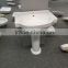 fashion hot sell pedestal hand basin for middle east