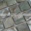 Colored Gray River shell mosaic tile, backsplash,bathroom wall tile
