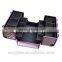 silver diamond cosmetic train case make up kit D2670Q