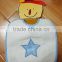 infants & toddlers&children's cotton baby bibs customized embroidered little lion logo bib-22 for baby