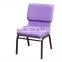 Purple Color Hotel Banquet Chair