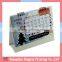 Offset printing 2016 New design spiral binding paper custom table calendar wholesale
