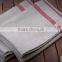 Plain Linen Striped Tea Towel