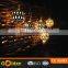 Golden Patio Outdoor Hanging Garden Christmas Ball Led Solar String Lights