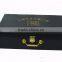 wholesale leather cosmetic packaging boxes with handle for make up