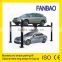 Four Post Car Parking lift rain coat and move with wheels for choicetwo models: standard model and extention model