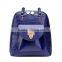 2015 wholesale factory prices Fashion Lady school Backpack with PU