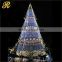 Large outdoor metal christmas tree decoration
