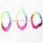 2016 fashion trend design woven rainbow color tattoo choker necklace for women                        
                                                Quality Choice