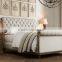 American Style Farmhouse Bedroom Furniture Vintage Wood Bed Frame