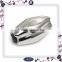 Designer stainless steel clasp with jewelery for rope bracelet in good quality