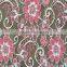 New fashion poly nylon high quality lace fabric for garment;wholesale knit french flower lace fabric