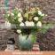 decorative bungunday rose artificial flower wholesale for sale
