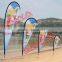 Hot selling beach spoon flag pole