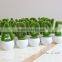 Artificial green moss letters fake moss letters for table decor