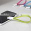 New magnatic charger usb keyring mfi data cable for iphone cable