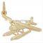 3D seaplane charms and pendants zinc alloy charms