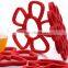 2016 high quality non-stick flower shape silicone baking mat for tableware