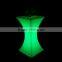 RGB color changeable battery rechargeable glowing event led cocktail table