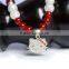 Natural red agate hello kitty bracelet