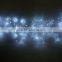 white color LED fairy icicle outdoor christmas lights waterproof