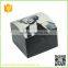 leather surface large wooden jewelry box wholesale with drawer
