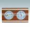 red cedar material Thermometer and hygrometer/sauna accessories