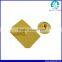 30mm yellow round ear tag for rabbit sheep