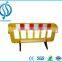 Temporary Portable Plastic Barrier/ Pedestrian Fence Barrier / plastic safety fence for Road Safety