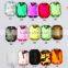 Clear Face Wholesale Big Size 20x30mm Rectangle Sew On Acrylic Stones With Double Holes Plastic Stones With Holes