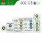 Hygrometer humidity indicator card