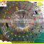 TPU/PVC football inflatable body zorb ball/ inflatable body zorbing ball for kids