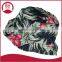 Hawaiian pattern floral crushable bucket hat for men