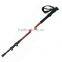 3 Section Telescopic Trekking Pole With Outside Lock