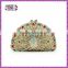 China supplier hot selling ladies peacock handbags purse online shopping wholesale clutch women bag