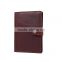 top quality genuine cowhide leather passport holder, passport case from China Guangzhou factory