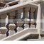 outdoor carving natural stone white baluster