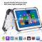 Dual OS 10.1" inch Waterproof Tablet PC Baytrail-T Z3735F Quad Core 2G 32G NFC Fingerprint RFID 1D/2D Barcode Scanner
