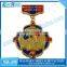 Customized Die casting 2D / 3D gold silver bronze metal medal producer
