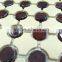 Glass moasaic , mix ceramic mosaic wall tile of kitchen (PMGCA123)